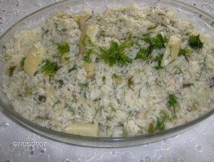Enginarli Pilav Enginarli Pilav