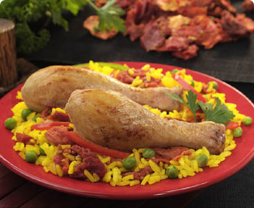 Paella Con Pollo Tarifi Paella con pollo Paella Con Pollo Tarifi