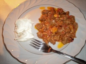 Sebzeli Ve Pirincli Ciger Sote