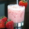 Strawberry Batida Cocktail 