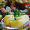 Mayonezli Etli Patates Salatası
