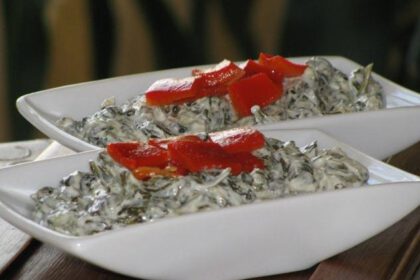 Ispanak Salatası (yoğurtlu) Tarifi 17
