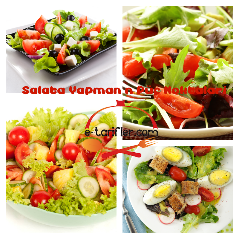 Salata Yapmanın Püf Noktaları 1