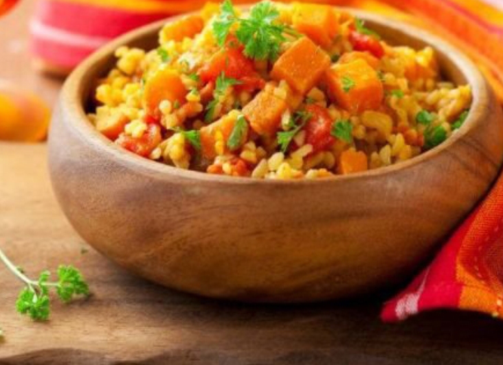 Sebzeli Bulgur Pilavı Tarifi 13