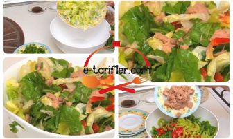 Ton Balıklı Salata (diyet) Tarifi